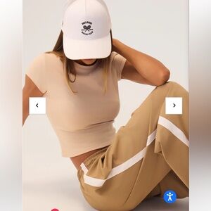 Hypeach essential baby tee in sand - eco-certified